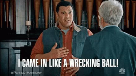 Geno Segers Auditioning Wrecking Ball Song GIF