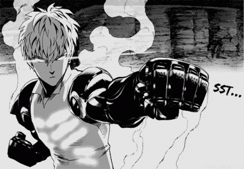Genos Comic Animation GIF