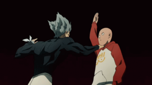 Genos Head Hit Down GIF