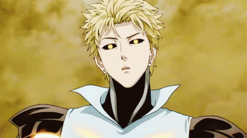Genos One Punch Man Handsome Guy GIF