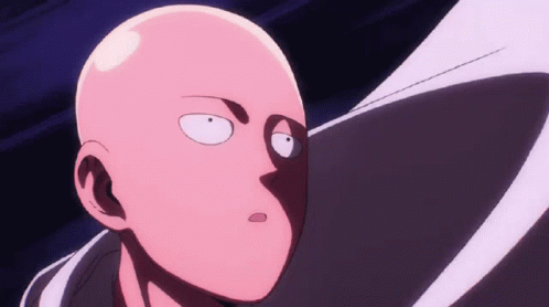 Genos Powerful Saitama GIF
