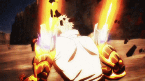 Genos Saitama Defense GIF