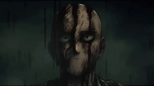 Genos Two Scar Raining Saitama GIF