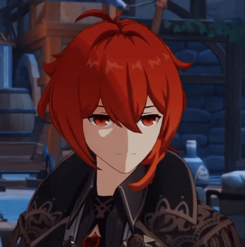 Genshin Impact Ayato Unamused GIF