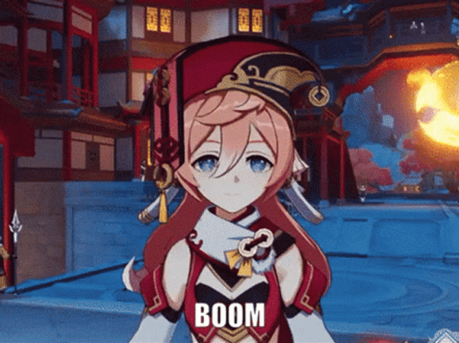 Genshin Impact Boom Goes The Dynamite GIF