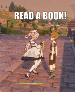 Genshin Impact Glitter Power GIF