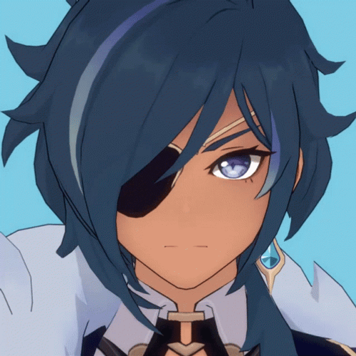 Genshin Impact Kaeya Nodding Smile GIF