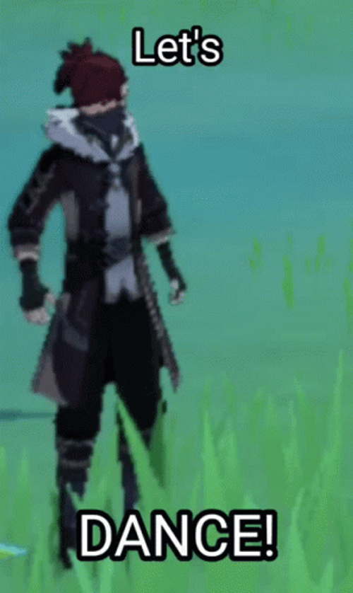 Genshin Impact Treasure Hoarder Let's Dance GIF