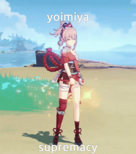 Genshin Impact Yoimiya Supremacy GIF