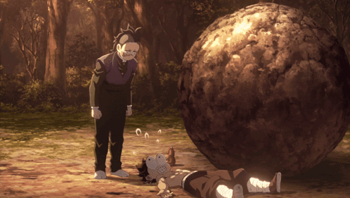 Genya Crying On The Ground GIF