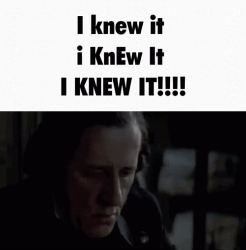 Geoffry Rush I Knew It GIF