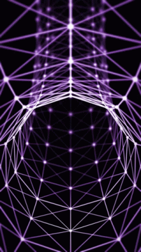 Geometric Connecting Dots GIF