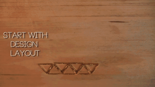 Geometric Triangle Necklace Diy GIF