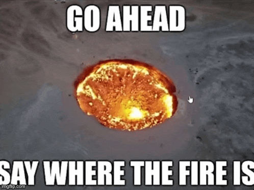 Geometry Dash Fire In The Hole Meme GIF