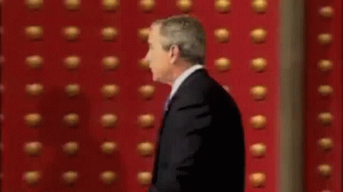 George Bush Locked In GIF