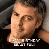 George Clooney Birthday Greetings GIF