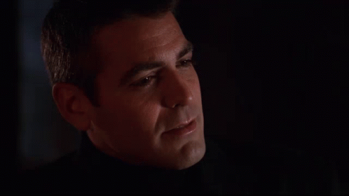 George Clooney Blinking GIF
