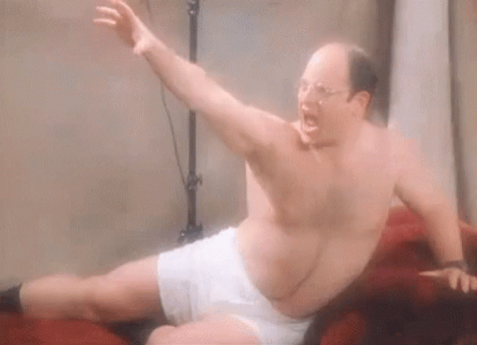 George Costanza Funny Pictorial GIF