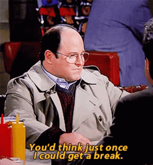 George Costanza I Could Get A Break GIF