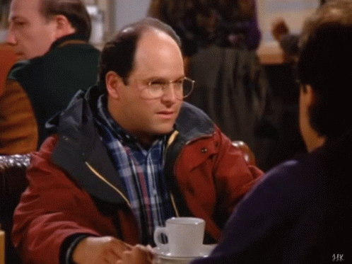 George Costanza Irritated Decline No GIF