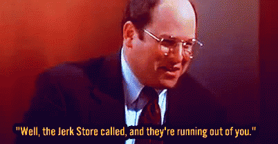 George Costanza Jason Alexander Seinfeld GIF