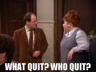 George Costanza Jason Alexander Who Quit GIF
