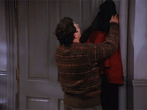 George Costanza Just Realized Celebrating GIF