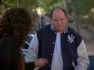 George Costanza Lighten Up GIF