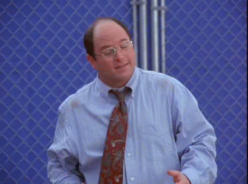 George Costanza Not Complicated Seinfeld GIF