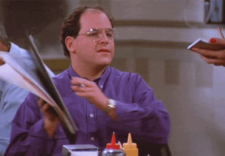 George Costanza Saying No GIF