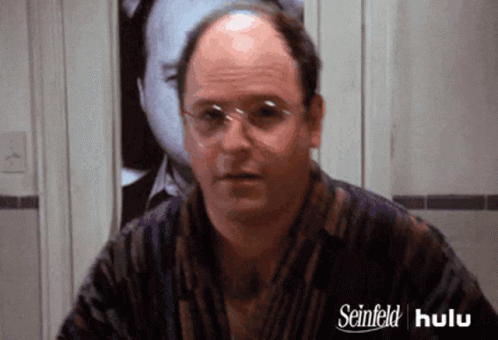 George Costanza Walking Away GIF