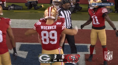 George Kittle American Football Win GIF