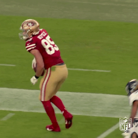 George Kittle First Down GIF