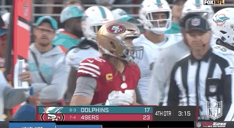 George Kittle From Childhood Dreams GIF