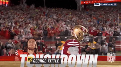 George Kittle Highlights GIF