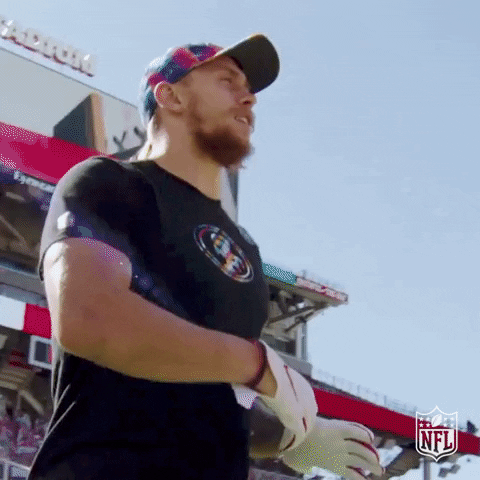 George Kittle Oh Hey There GIF