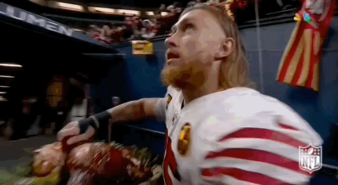 George Kittle Shang Ke GIF