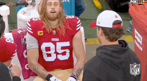 George Kittle Sup GIF