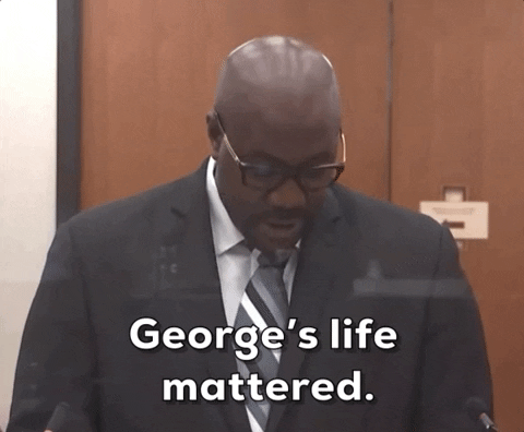 George Life Mattered Philonise Floyd GIF