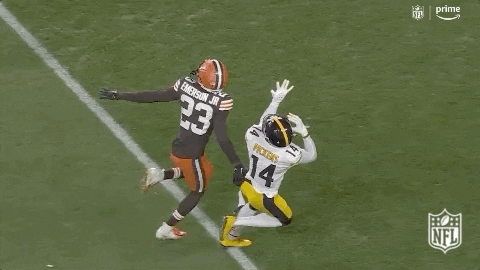 George Pickens Iconic Football Match GIF
