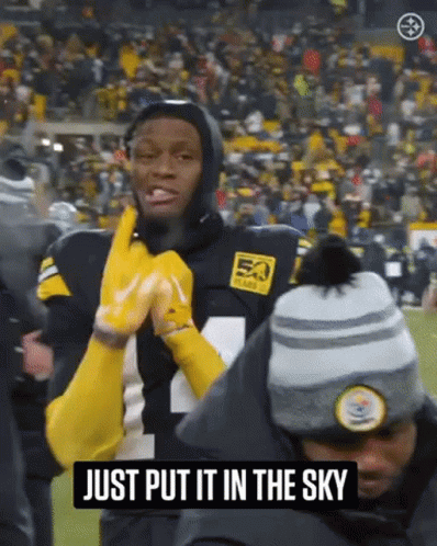 George Pickens Just Put It In The Sky GIF