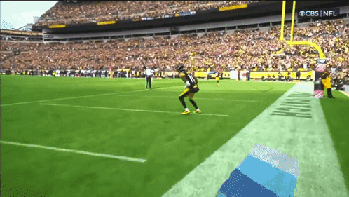 George Pickens Lay Down GIF