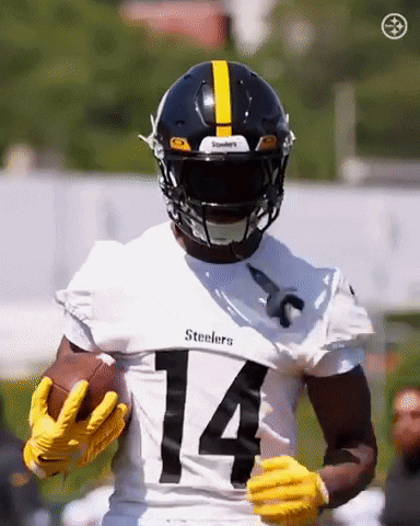 George Pickens Ponting Out GIF