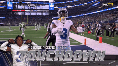 George Pickens Touchdown Celebration