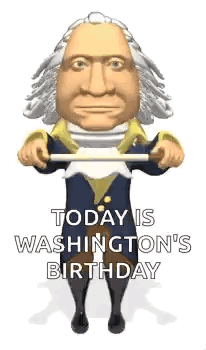 George Washington Birthday Celebration GIF