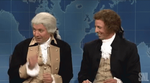 George Washington Jimmy Fallon Dance Parody GIF
