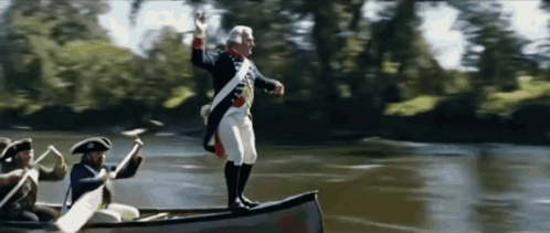 George Washington Painting GIF