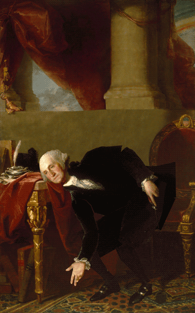 George Washington Twerking Fine GIF