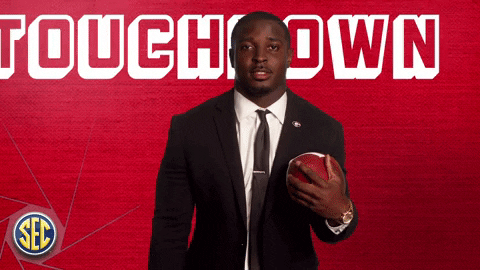 Georgia Bulldogs Touchdown Video Clip GIF