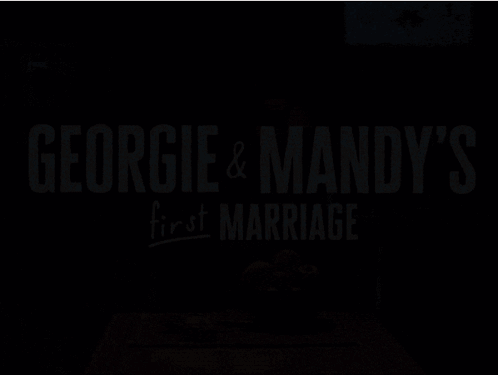 Georgie and Mandy First Marriage Poster